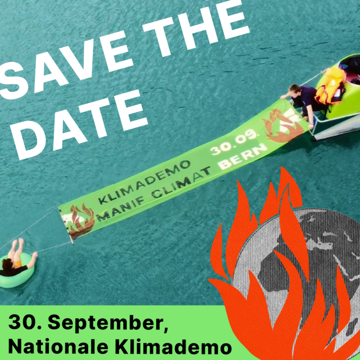 Save The Date, 30 September, Nationale Klimademo